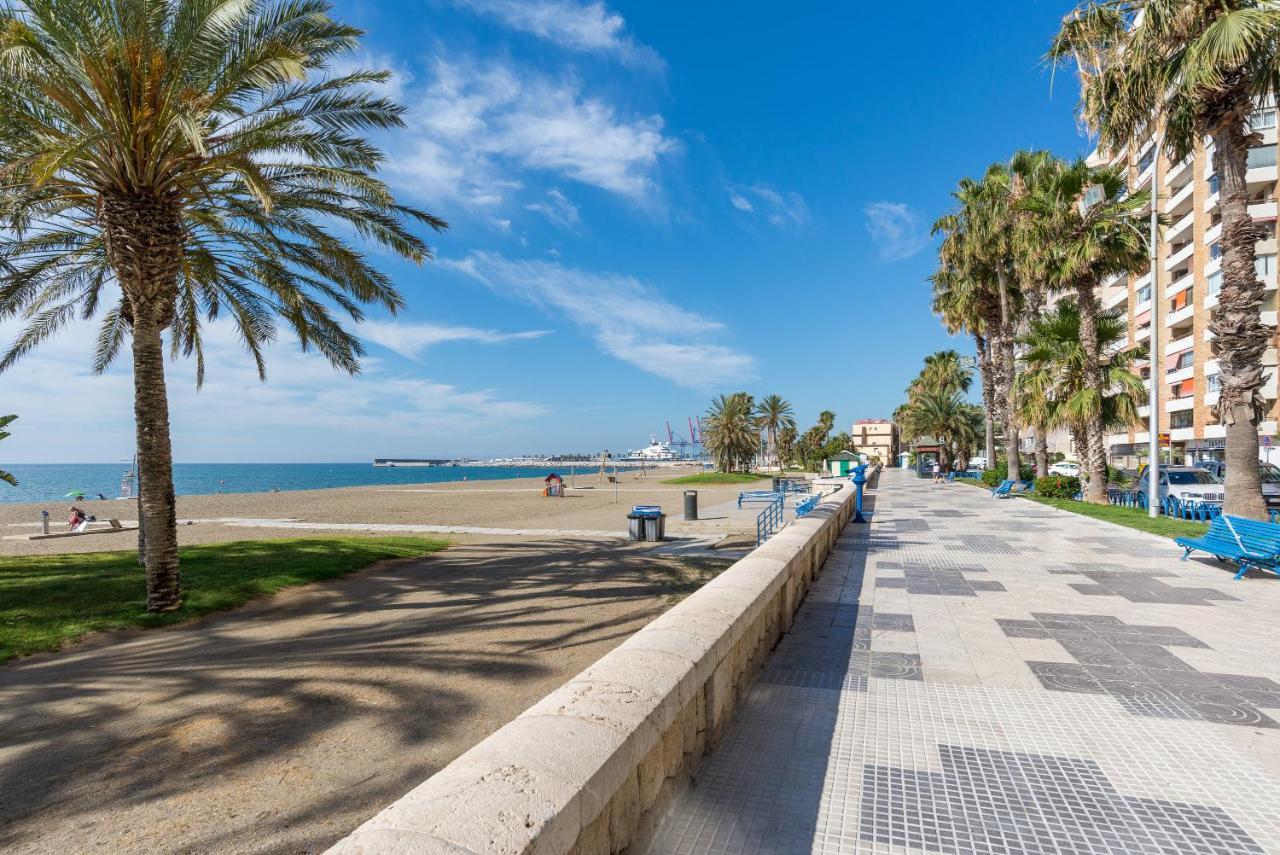 Malaga Beach And Historic Centre Malagueta Kültér fotó