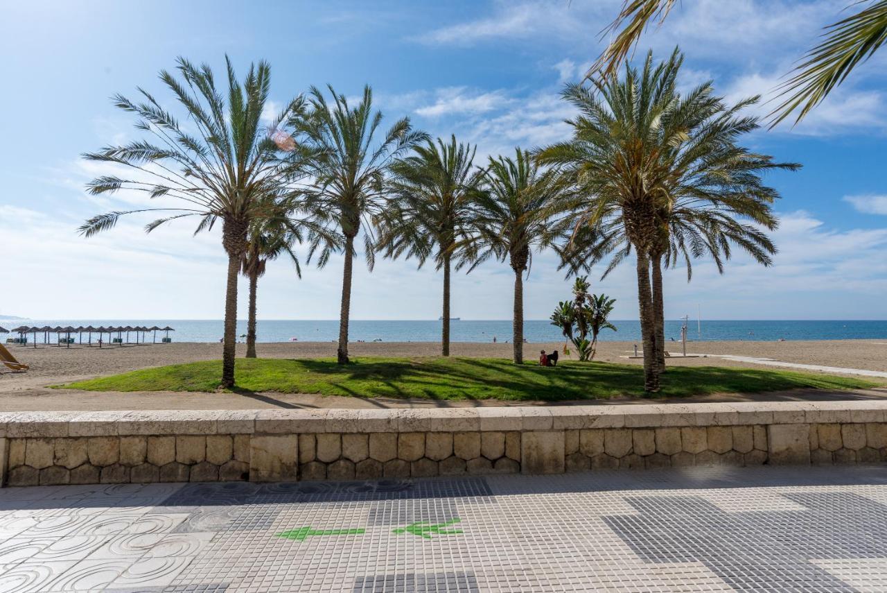 Malaga Beach And Historic Centre Malagueta Kültér fotó