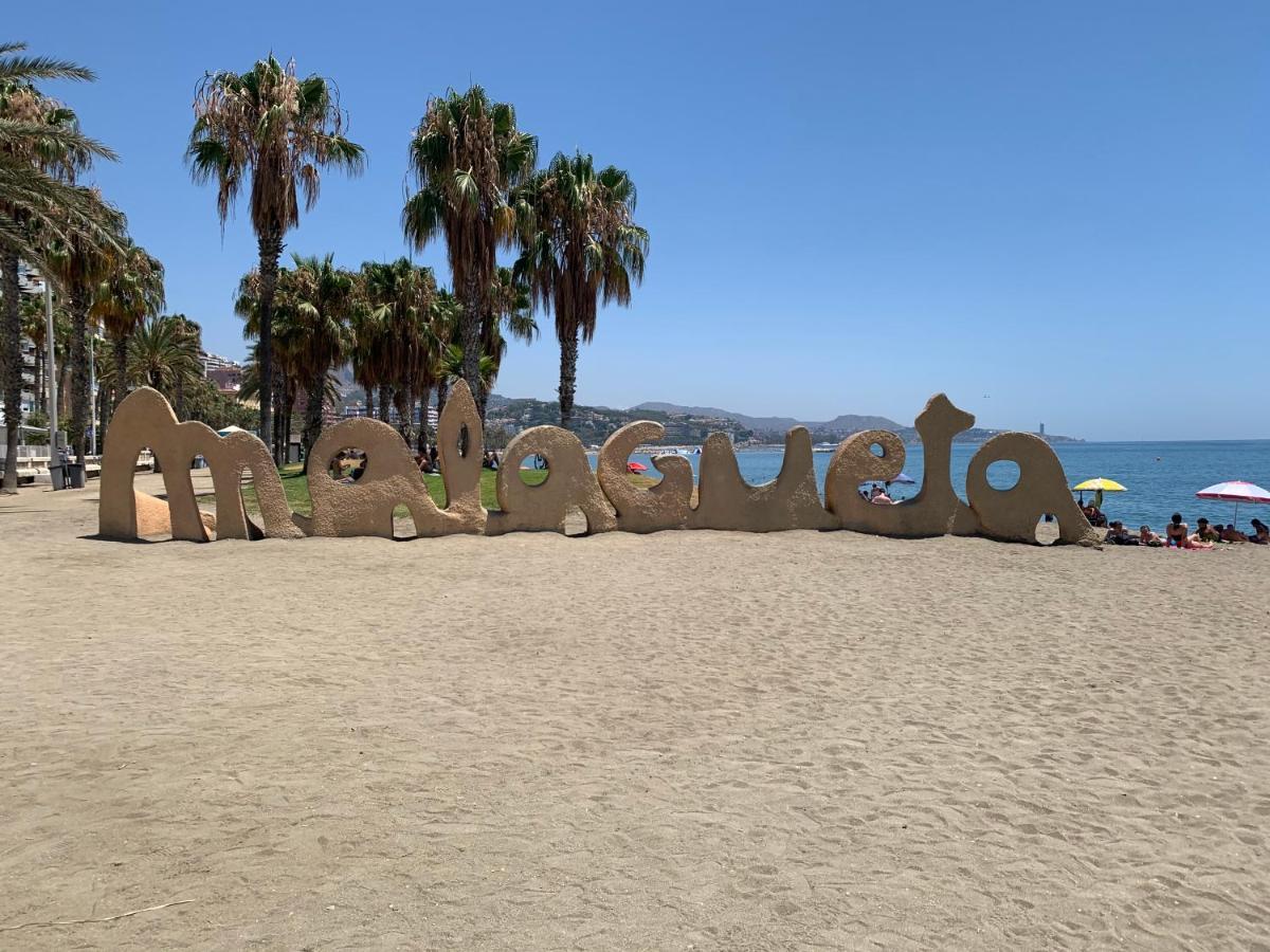 Malaga Beach And Historic Centre Malagueta Kültér fotó